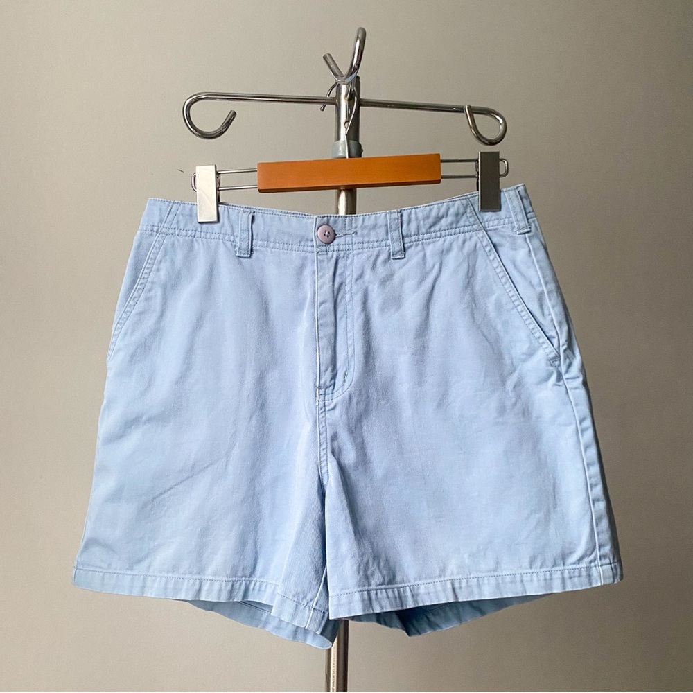 ☀️ Light Blue Cotton Shorts – Nevada Size 10